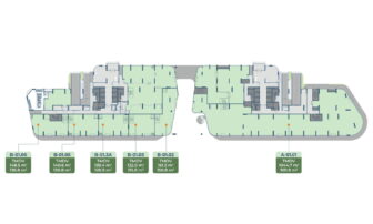 Mặt bằng căn hộ A&K Tower